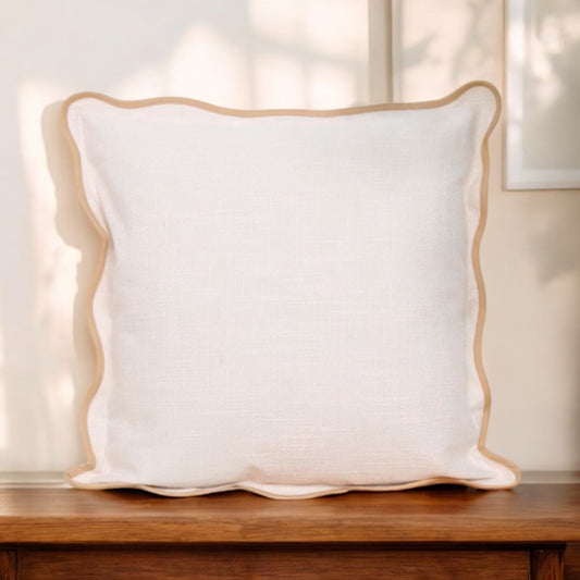 Scalloped Throw Pillow Set of 2