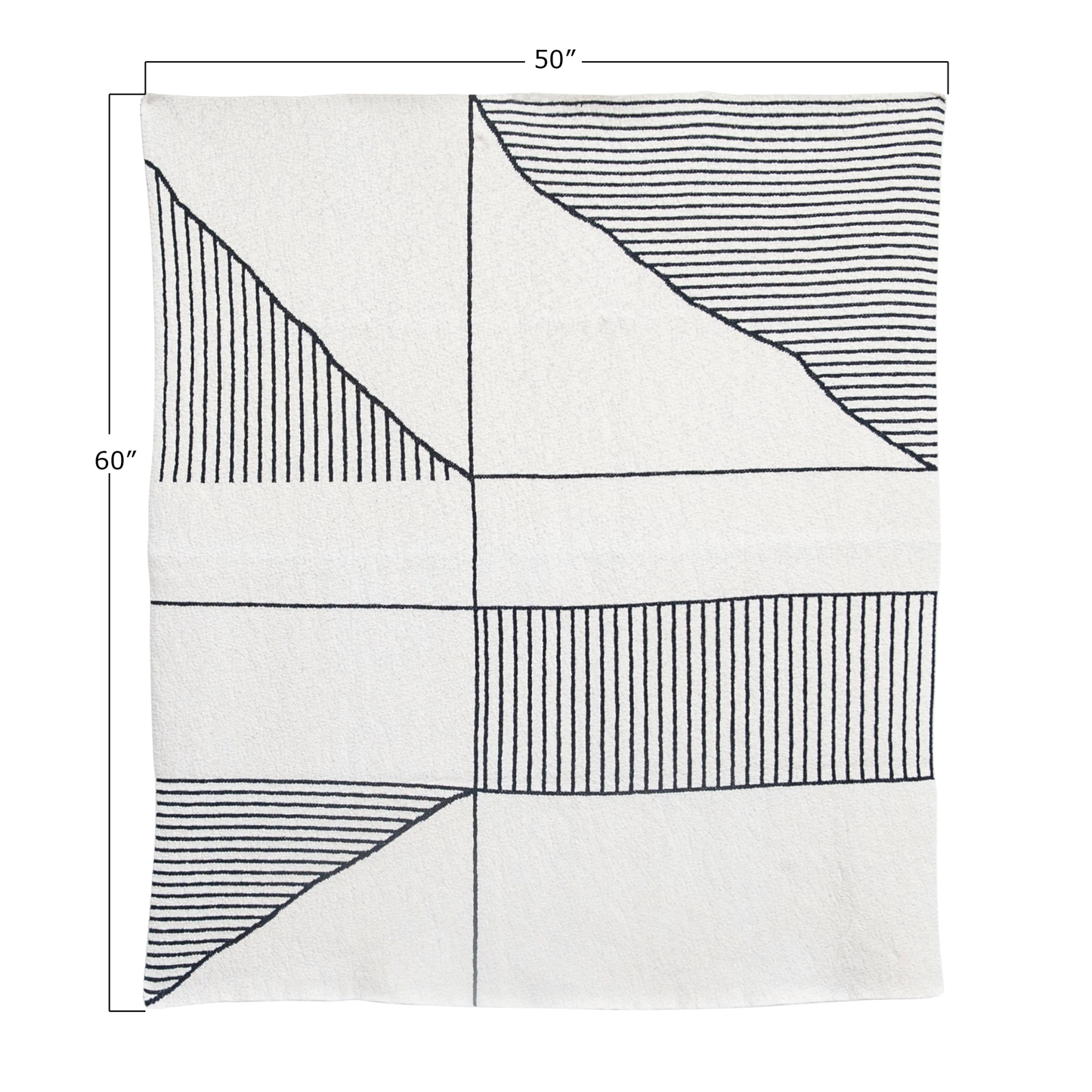 Cotton Knit Throw