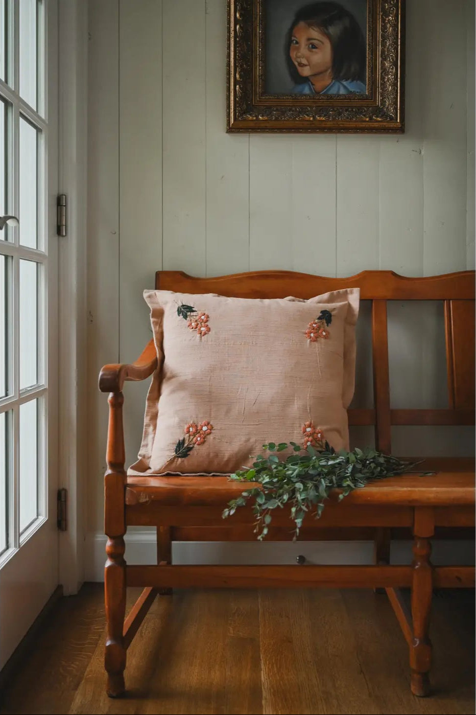 Ada Clare Pillow Cover (Rose)