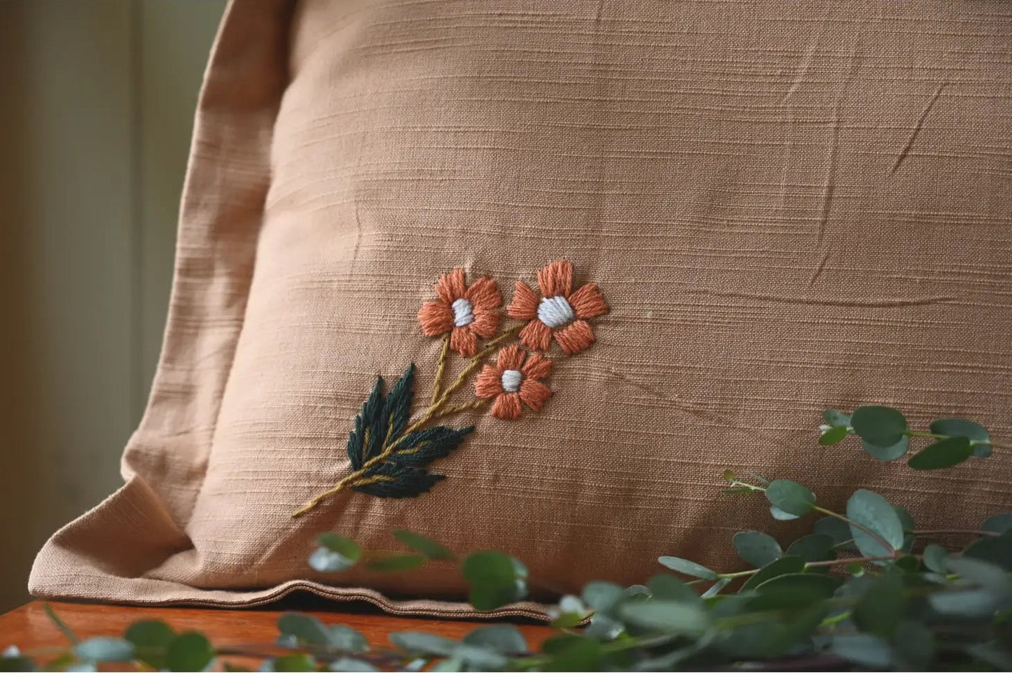 Ada Clare Pillow Cover (Rose)